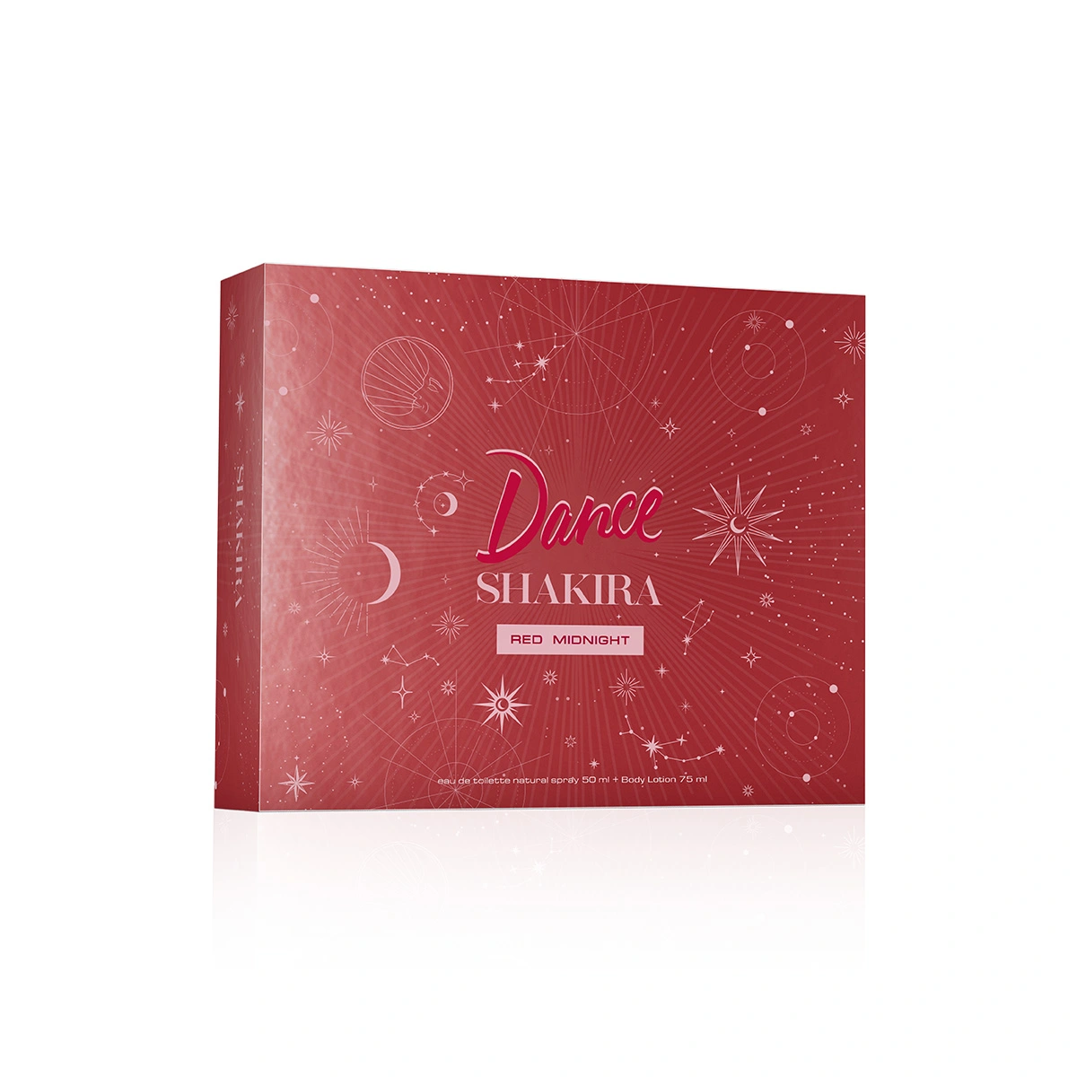 PERFUME SHAKIRA DANCE RED MIDNIGHT MUJER EDT 50ML + LOCIÓN CORPORAL 75 ML - 2