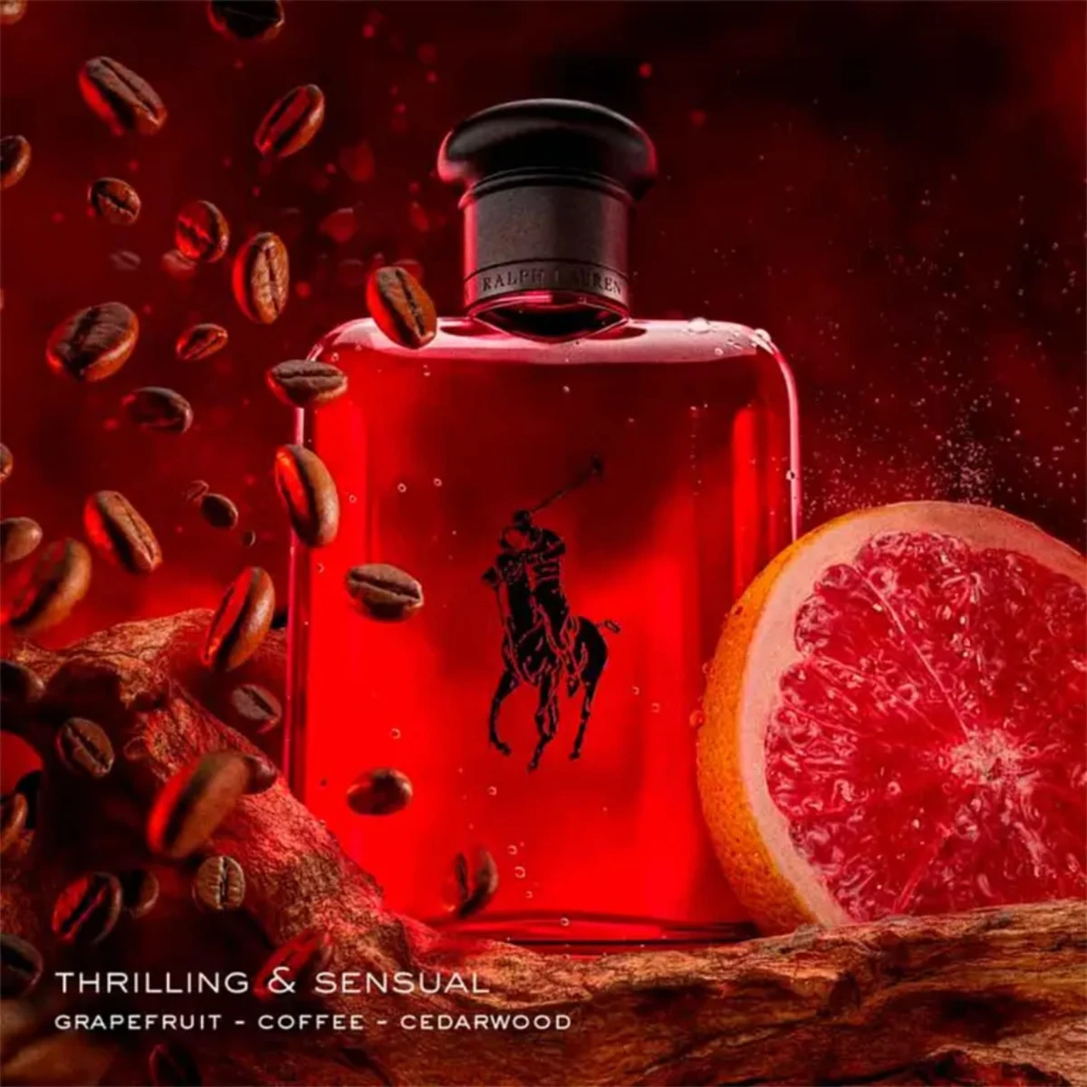 PERFUME RALPH LAUREN POLO RED HOMBRE EDT 200 ML - 3