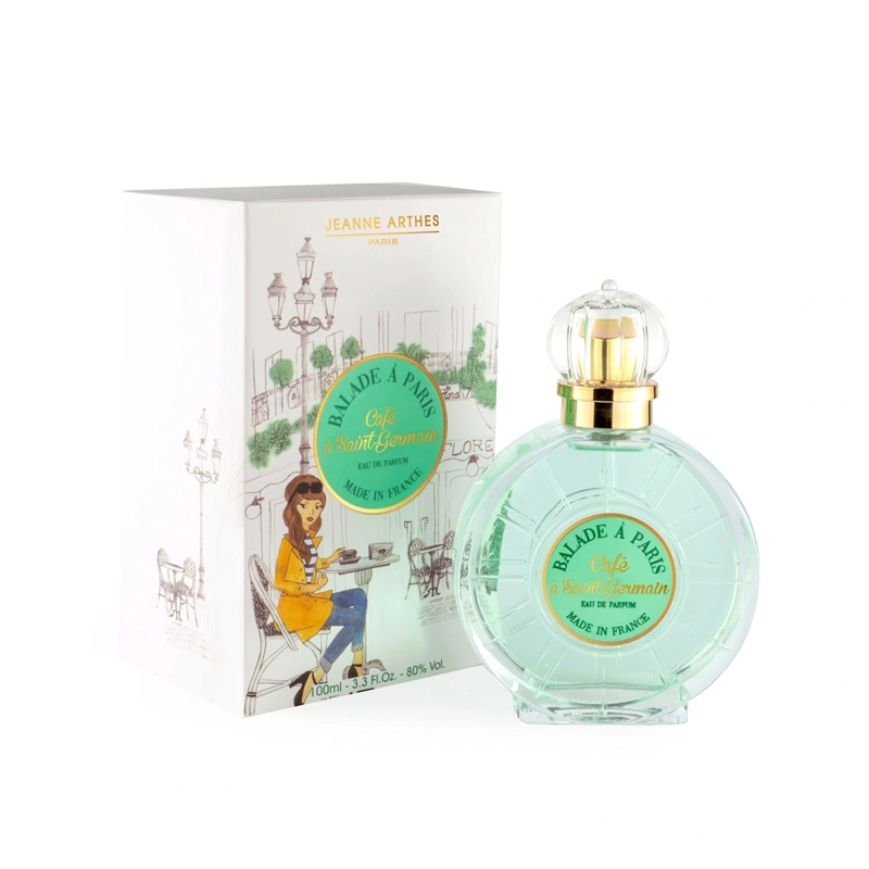PERFUME JEANNE ARTHES BALADE A PARIS CAFÉ A SAINT GERMAIN MUJER EDP 100 ML - 1