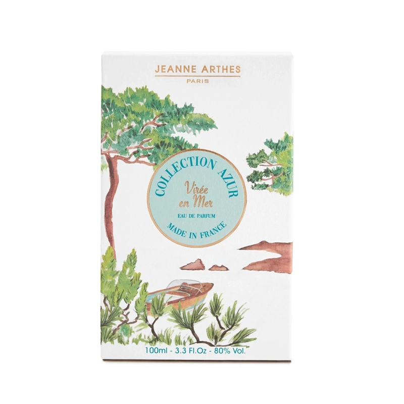 PERFUME JEANNE ARTHES FRENCH WAY OF LIFE AZUR VIREE EN MER MUJER EDP 100 ML - 3