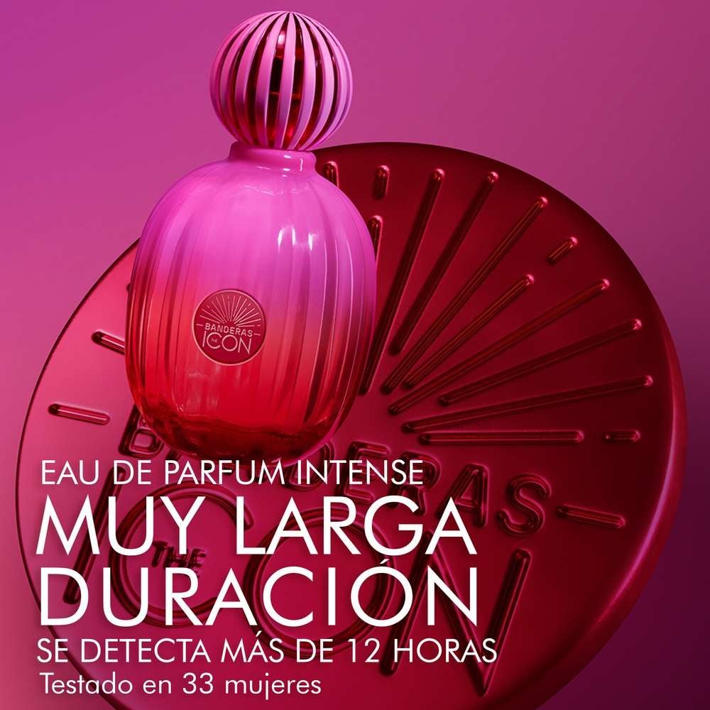 PERFUME BANDERAS BANDERAS THE ICON SUPREME WOMAN EDP INTENSE 100ML - 4