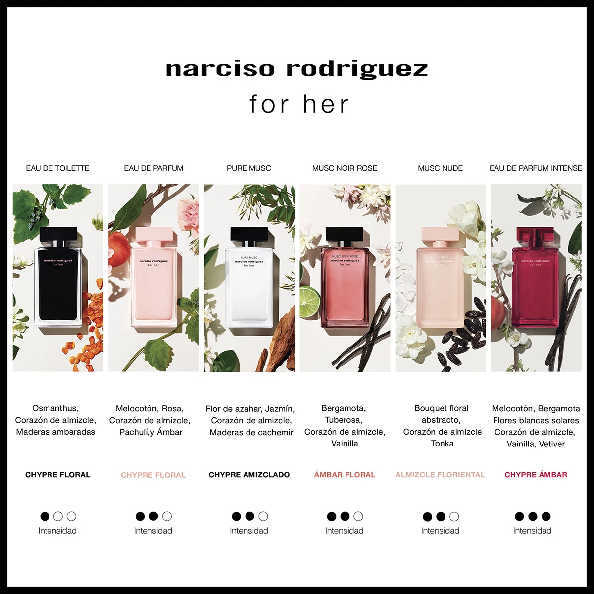 PERFUME NARCISO RODRIGUEZ FOR HER MUJER EDP INTENSE 50 ML - 4