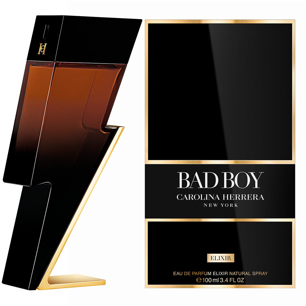 PERFUME CAROLINA HERRERA BAD BOY ELIXIR HOMBRE EDP 100 ML - 1