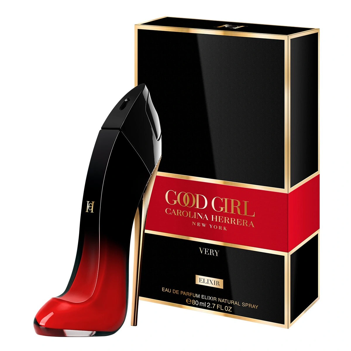PERFUME CAROLINA HERRERA VERY GOOD GIRL ELIXIR MUJER EDP 80 ML - 1