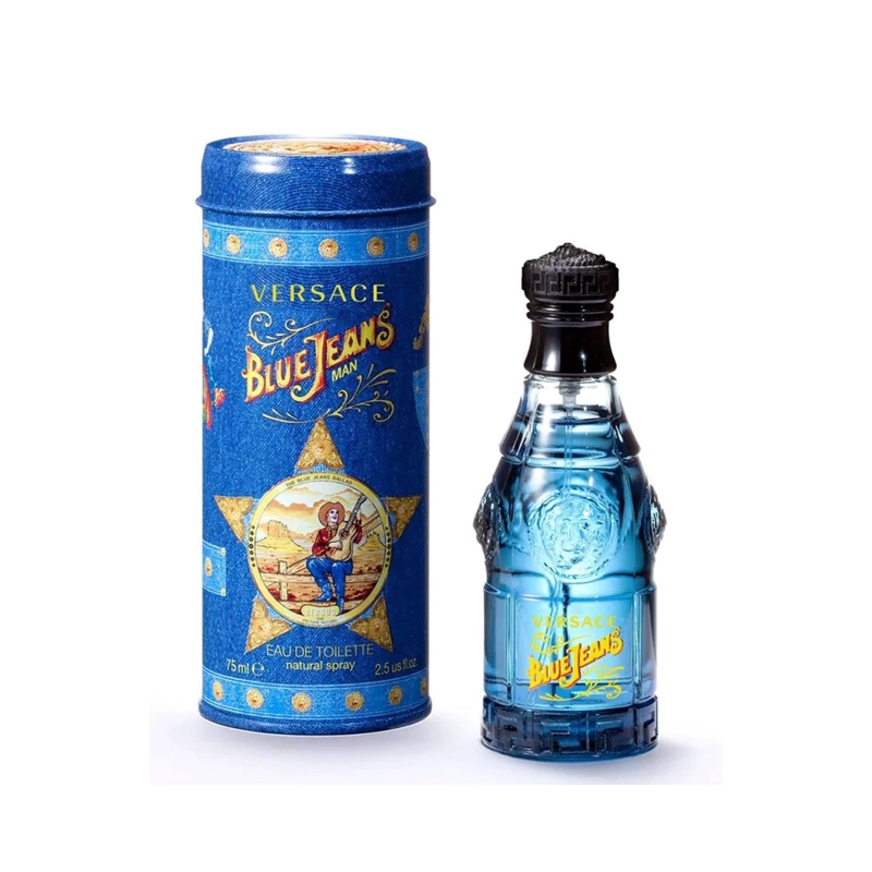 PERFUME VERSACE BLUE JEANS HOMBRE EDT 75 ML - 1