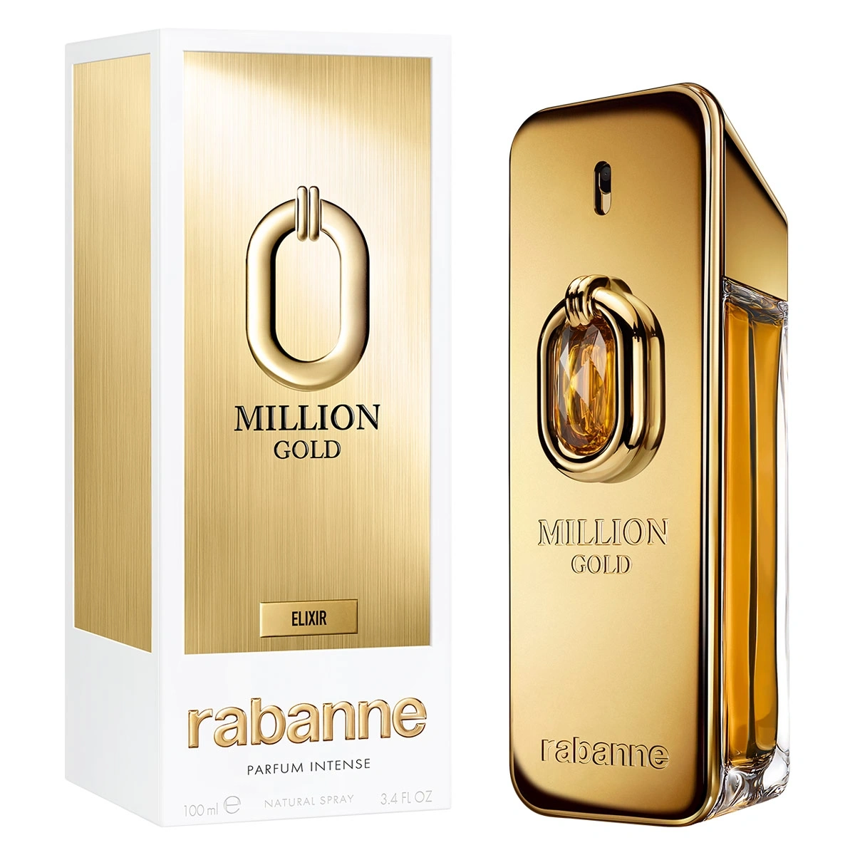 PERFUME RABANNE MILLION GOLD ELIXIR HOMBRE PARFUM INTENSE 100 ML - 1