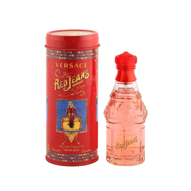PERFUME VERSACE RED JEANS MUJER EDT 75 ML - 1