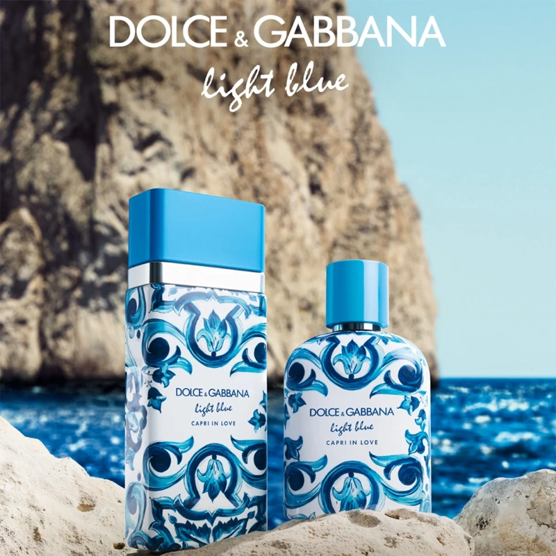 PERFUME DOLCE&GABBANA LIGHT BLUE CAPRI IN LOVE FEMALE MUJER EDP 100 ML - 5
