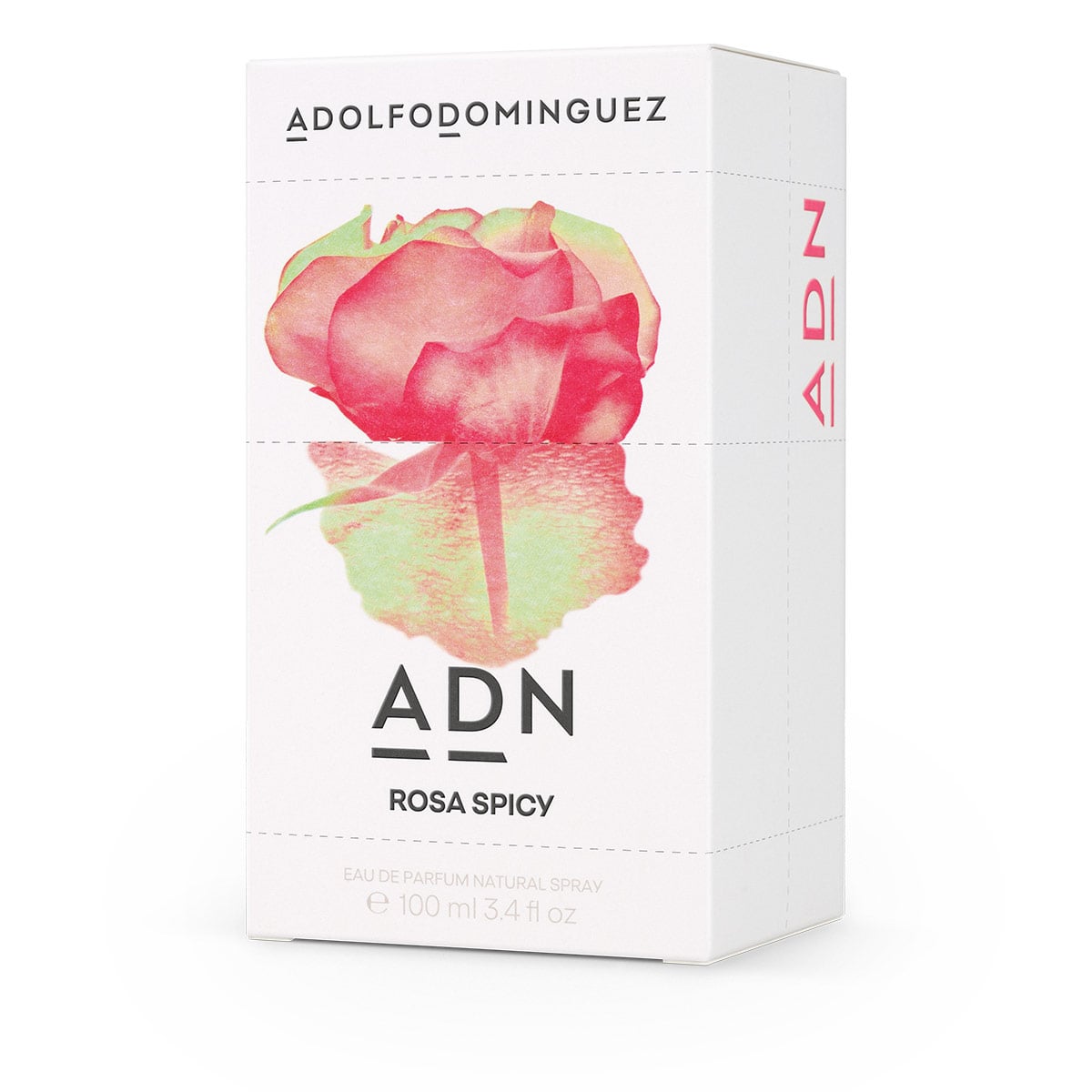 PERFUME ADOLFO DOMINGUEZ ADN ROSA SPICY UNISEX EDP 100 ML - 4