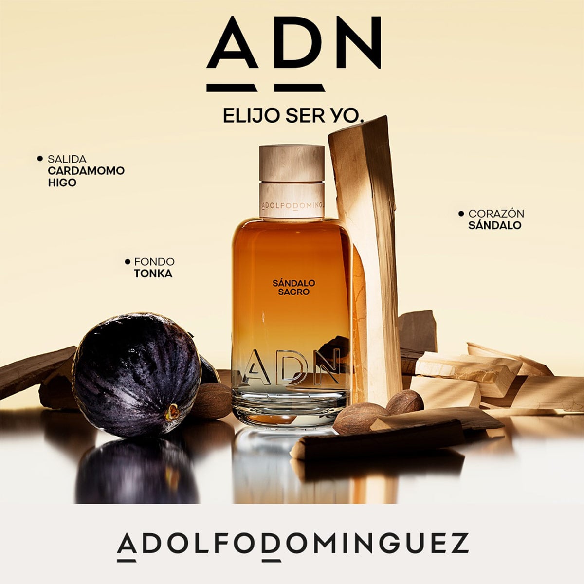 PERFUME ADOLFO DOMINGUEZ ADN SÁNDALO SACRO UNISEX EDP 100 ML - 6