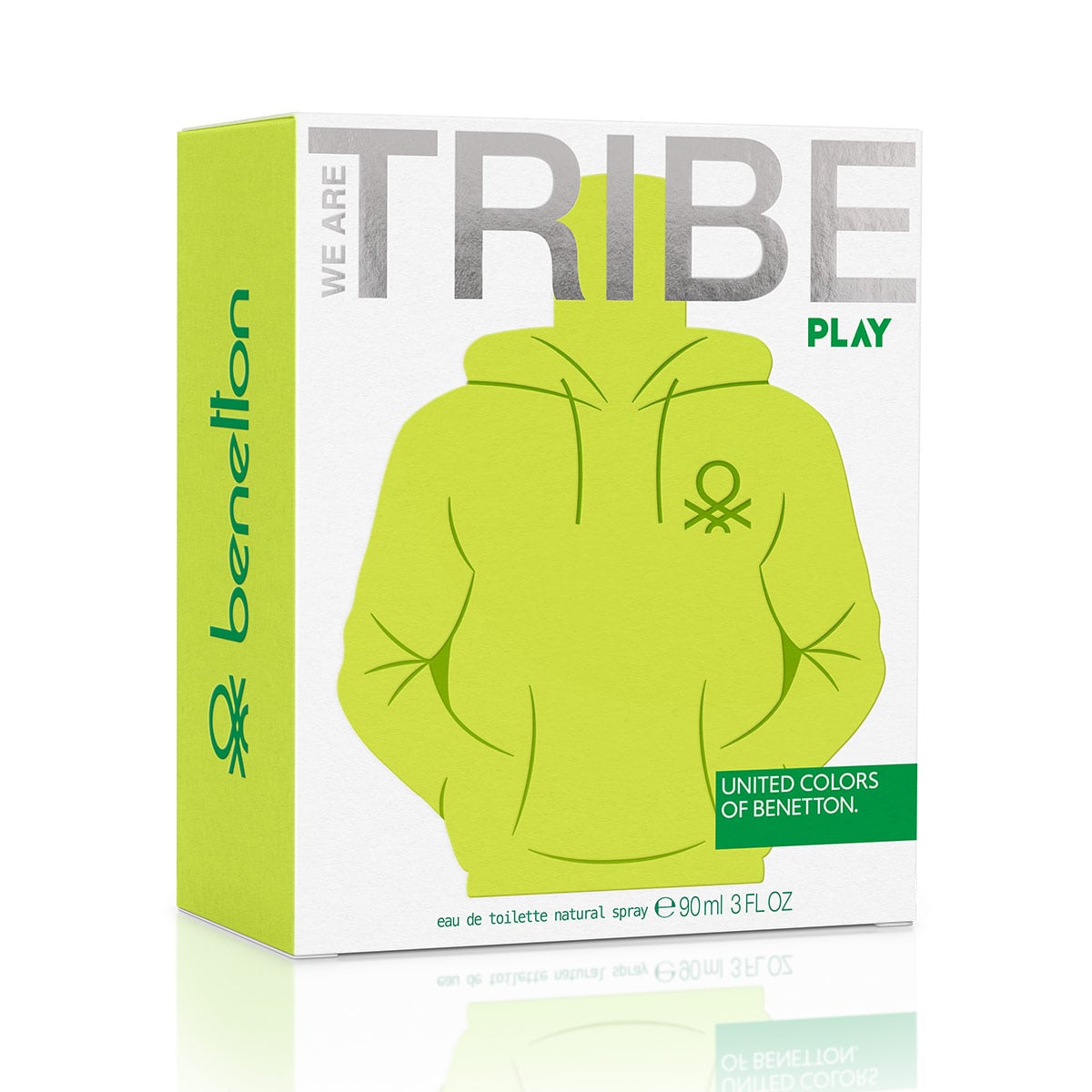 PERFUME BENETTON TRIBE PLAY HOMBRE EDT 90 ML - 4