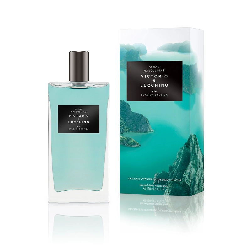 PERFUME VICTORIO & LUCCHINO AGUAS MASCULINAS N°4 EVASION EXOTICA HOMBRE EDT 150ML - 1