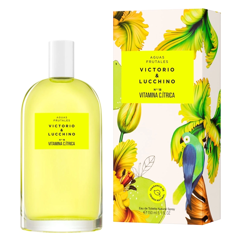 PERFUME VICTORIO & LUCCHINO AGUAS FRUTALES N°18 VITAMINA CITRICA MUJER EDT 150ML - 1