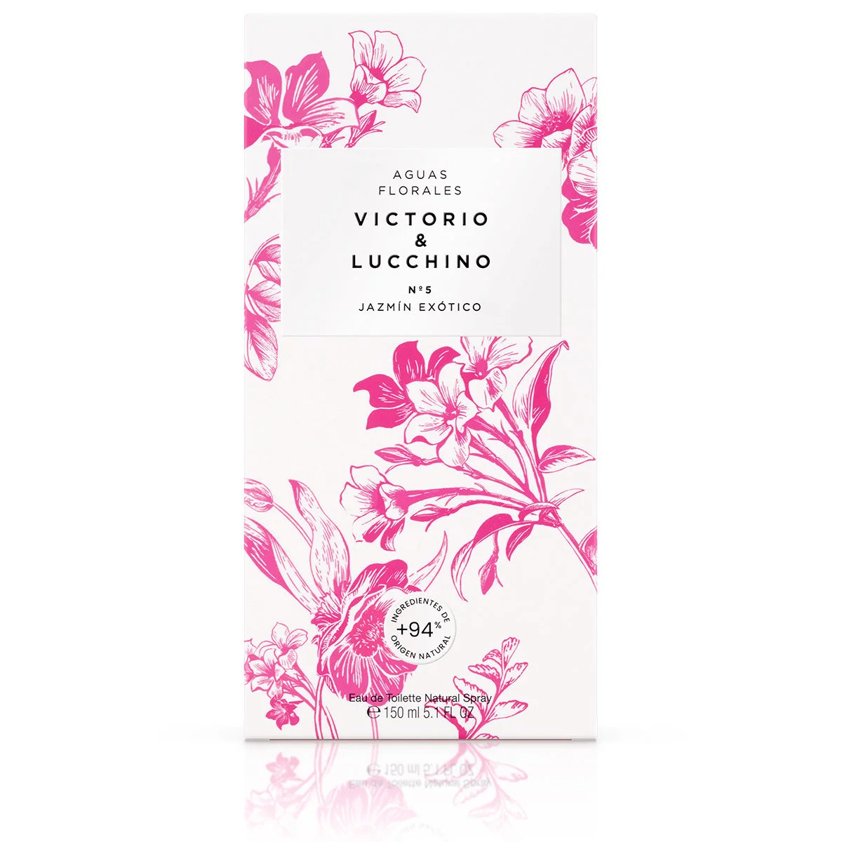 PERFUME VICTORIO & LUCCHINO AGUAS FLORALES N°5 JAZMIN EXOTICO MUJER EDT 150ML - 3