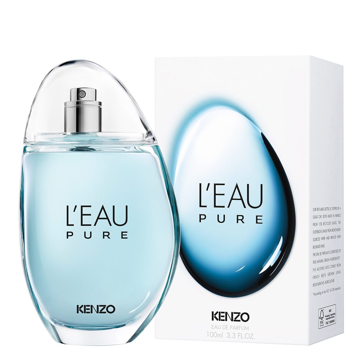 PERFUME KENZO L´EAU PURE UNISEX EAU DE PARFUM 100 ML - 2