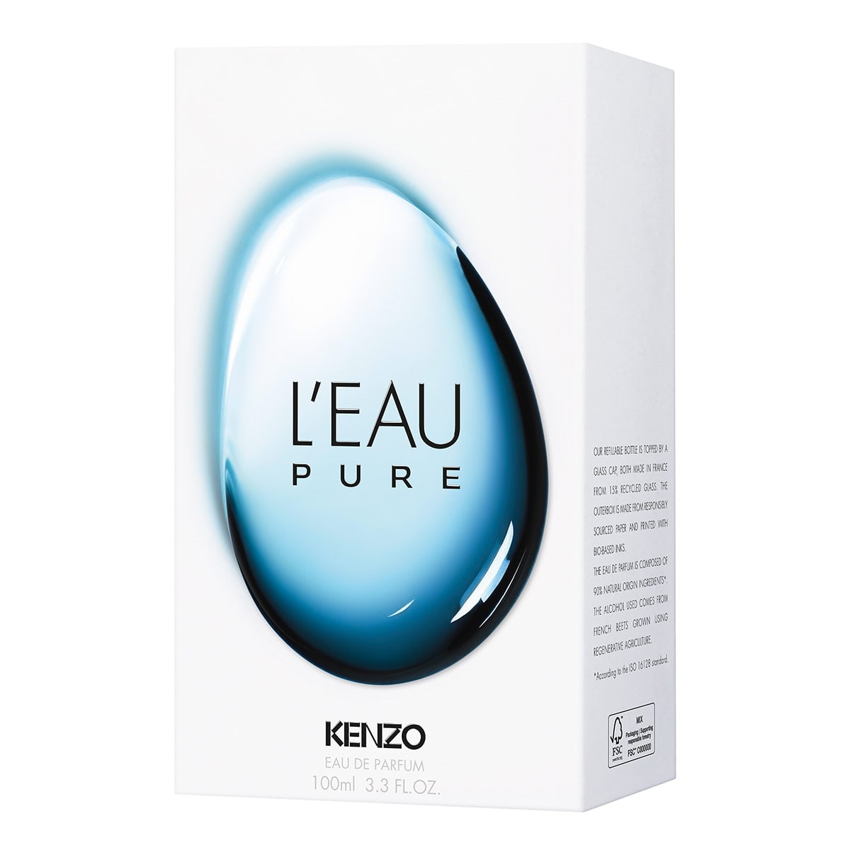 PERFUME KENZO L´EAU PURE UNISEX EAU DE PARFUM 100 ML - 3