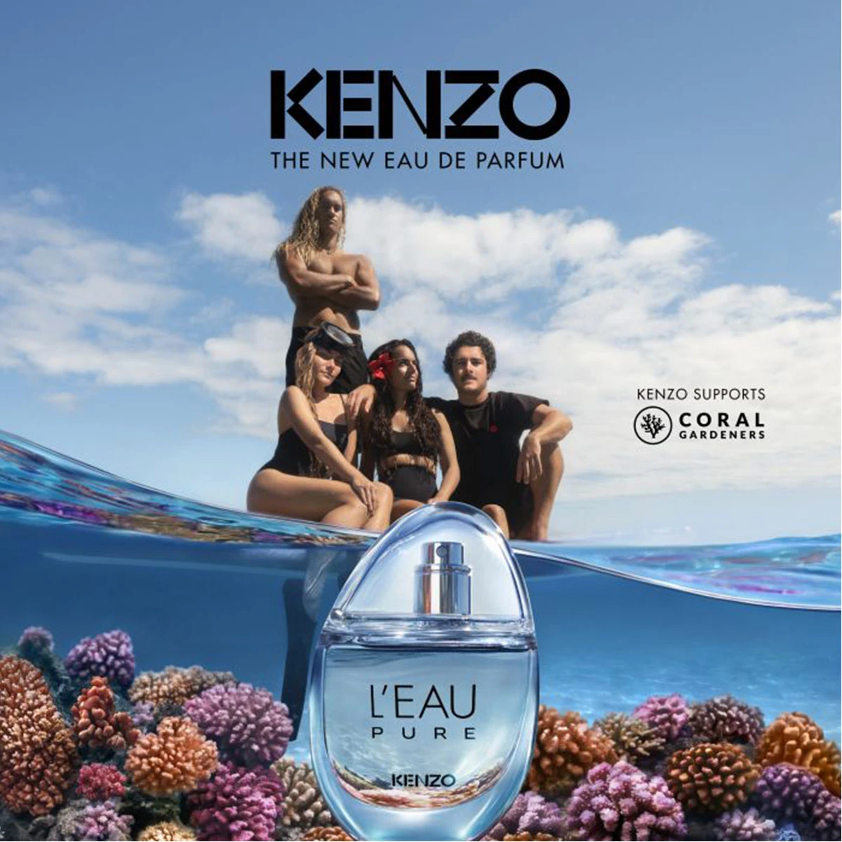 PERFUME KENZO L´EAU PURE UNISEX EAU DE PARFUM 100 ML - 6