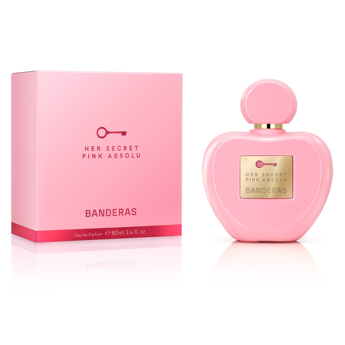 PERFUME BANDERAS HER SECRET PINK ABSOLU MUJER EDP 80 ML - 1