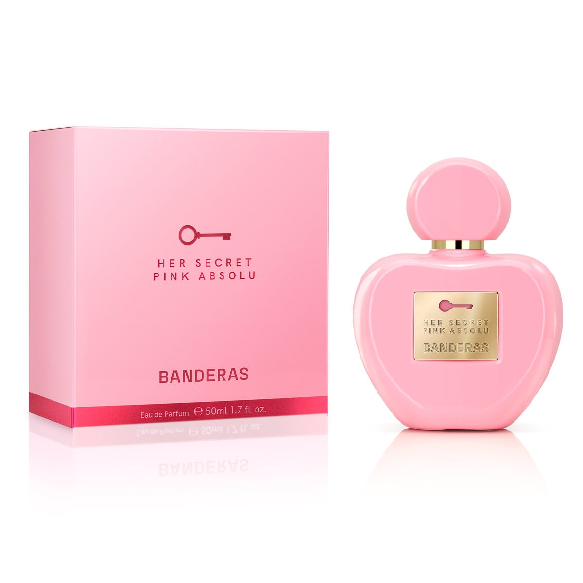 PERFUME BANDERAS HER SECRET PINK ABSOLU MUJER EDP 50 ML - 1
