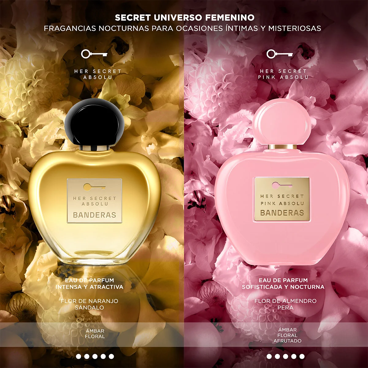 PERFUME BANDERAS HER SECRET PINK ABSOLU MUJER EDP 50 ML - 6