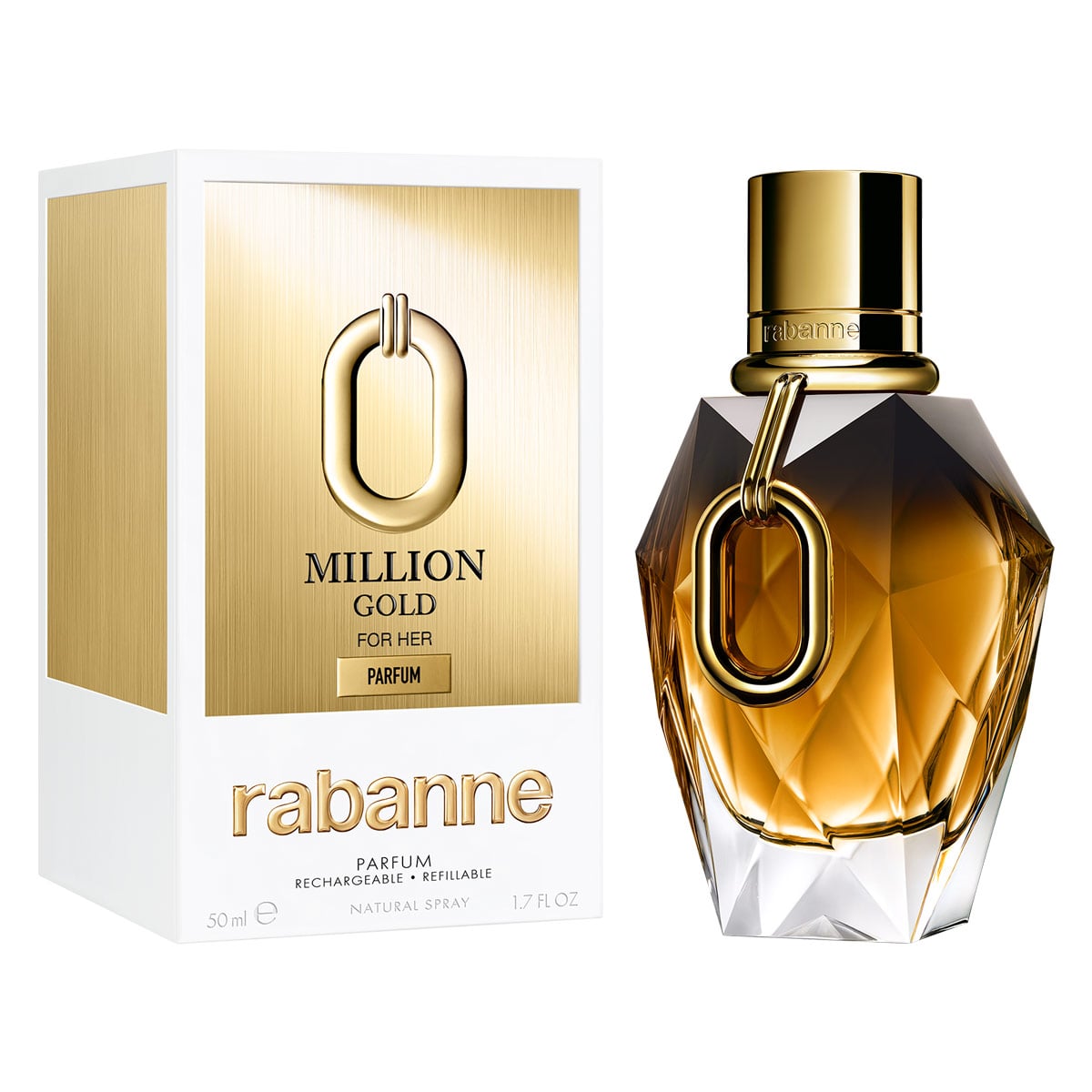 PERFUME RABANNE MILLION GOLD FOR HER MUJER PARFUM 50 ML - 1