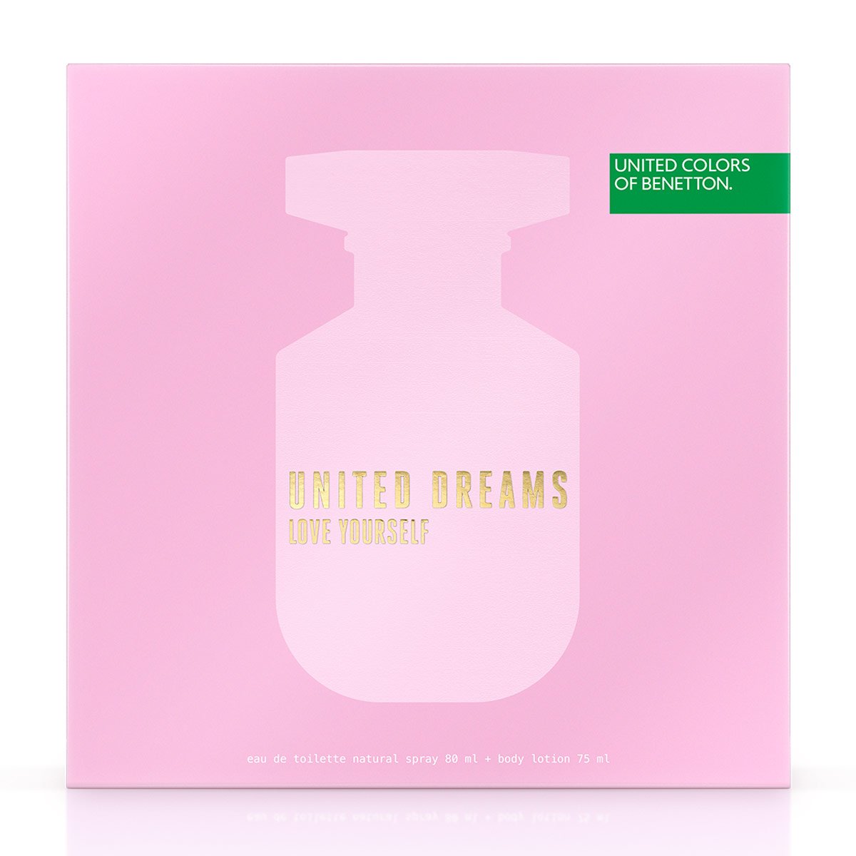 PERFUME BENETTON LOVE YOURSELF MUJER EDT 80 ML + BODY LOTION 75 ML - 2