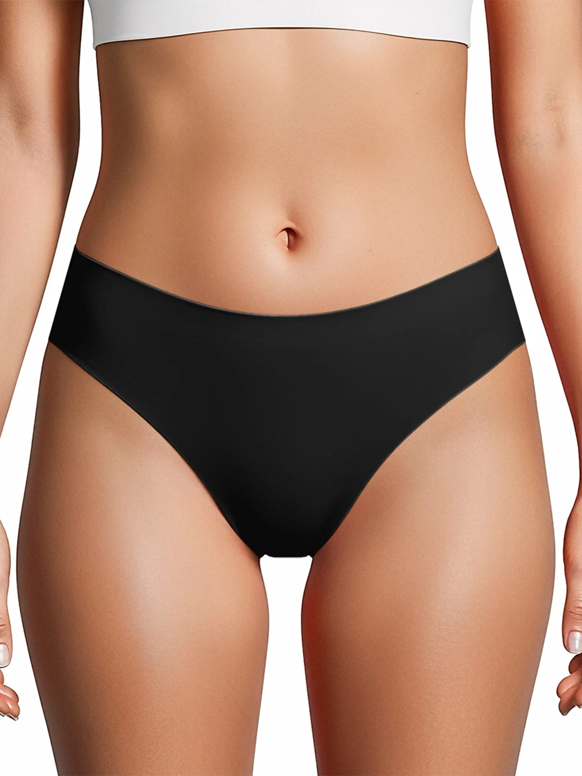 PACK X3 CALZÓN TOP NEGRO CULOTTE - 2