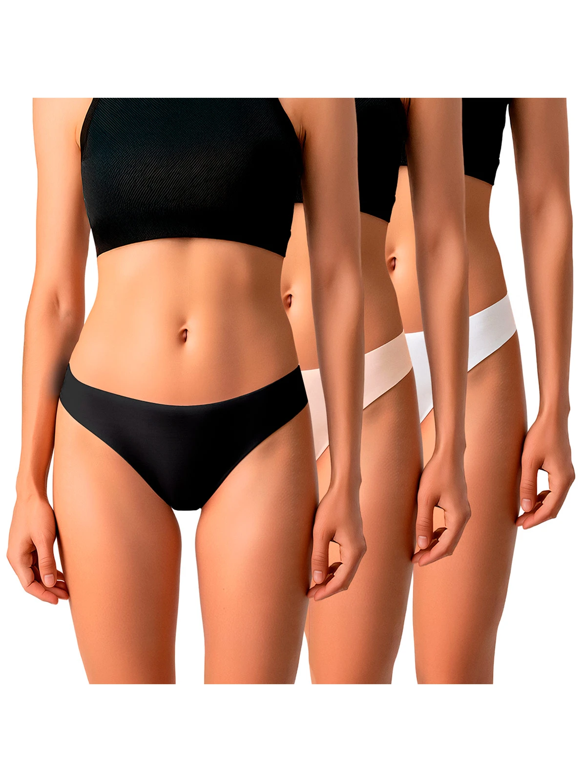 PACK X3 CALZÓN TOP MULTICOLOR COLALESS - 1