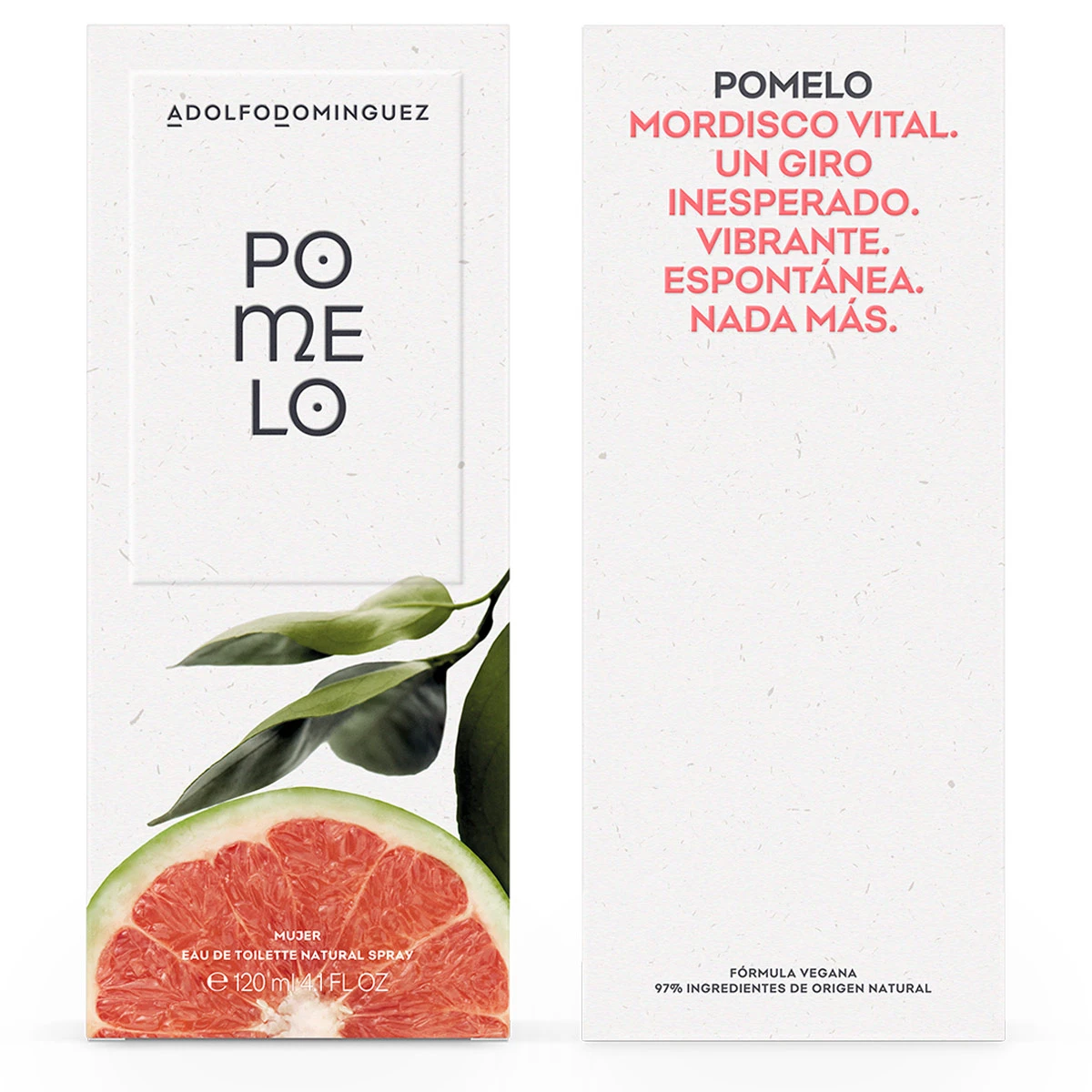PERFUME ADOLFO DOMINGUEZ POMELO FEMENINO MUJER EDT 120 ML - 4
