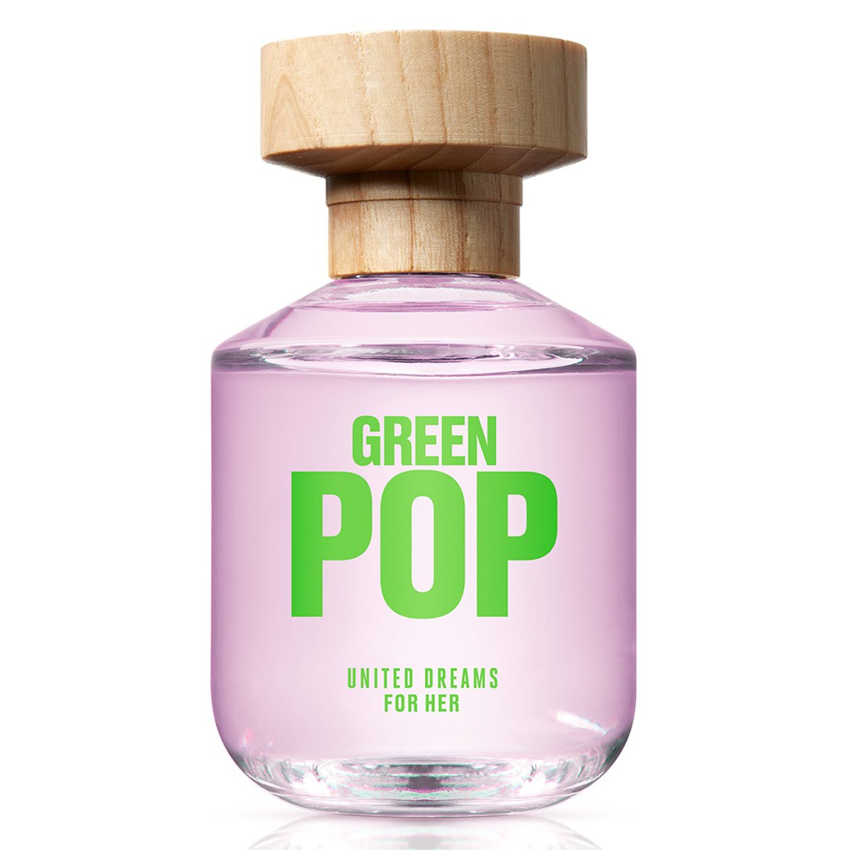 PERFUME BENETTON GREEN POP HER MUJER EDT 80 ML - 2