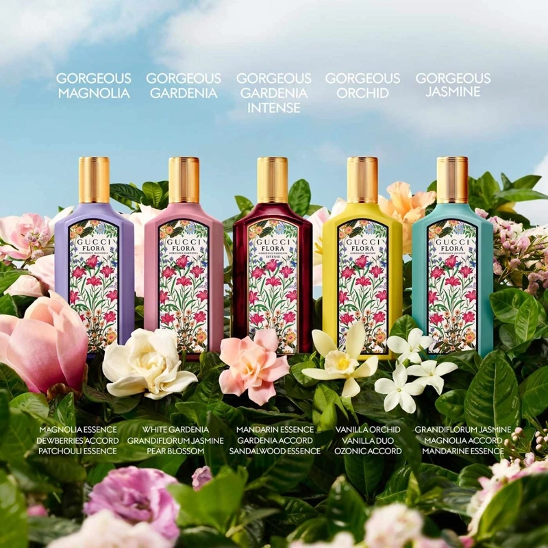 PERUME MUJER GUCCI FLORA GORGEOUS GARDENIA INTENSE EDP 100 ML - 6