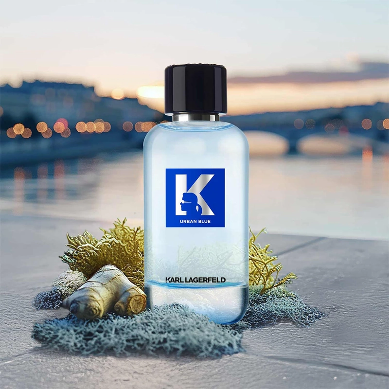 PERFUME KARL LAGERFELD URBAN BLUE HOMBRE EDT 100 ML - 3