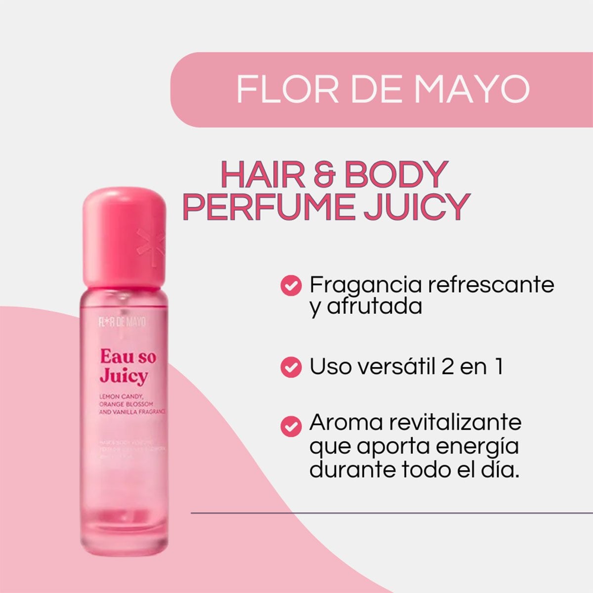PERFUME FLOR DE MAYO EAU SO JUICY 80 ML - 2