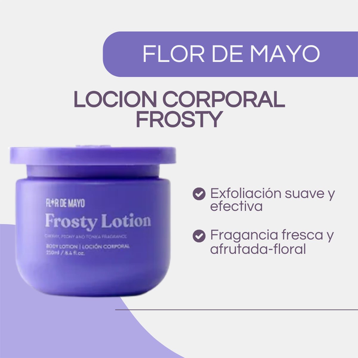 LOCIÓN FLOR DE MAYO FROSTY LOTION 250 ML - 2
