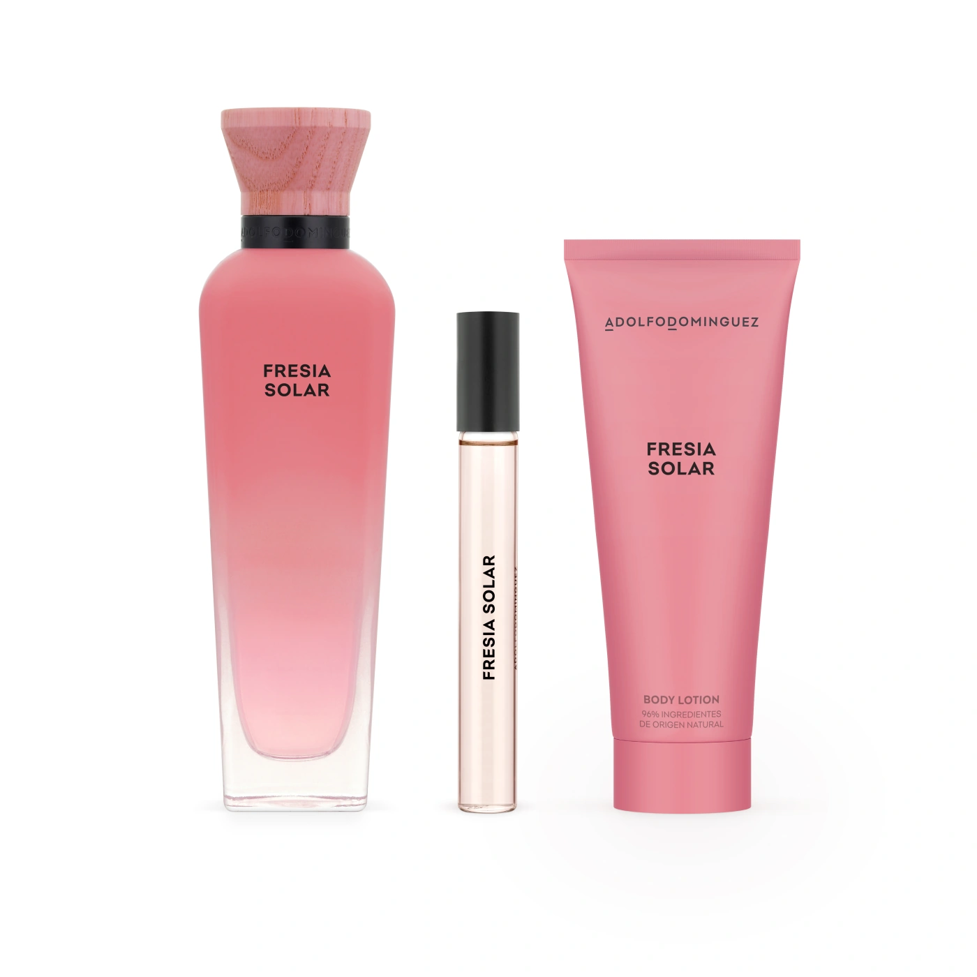SET PERFUME ADOLFO DOMINGUEZ FRESIA SOLAR MUJER EDP 120ML+10ML+75ML - 2