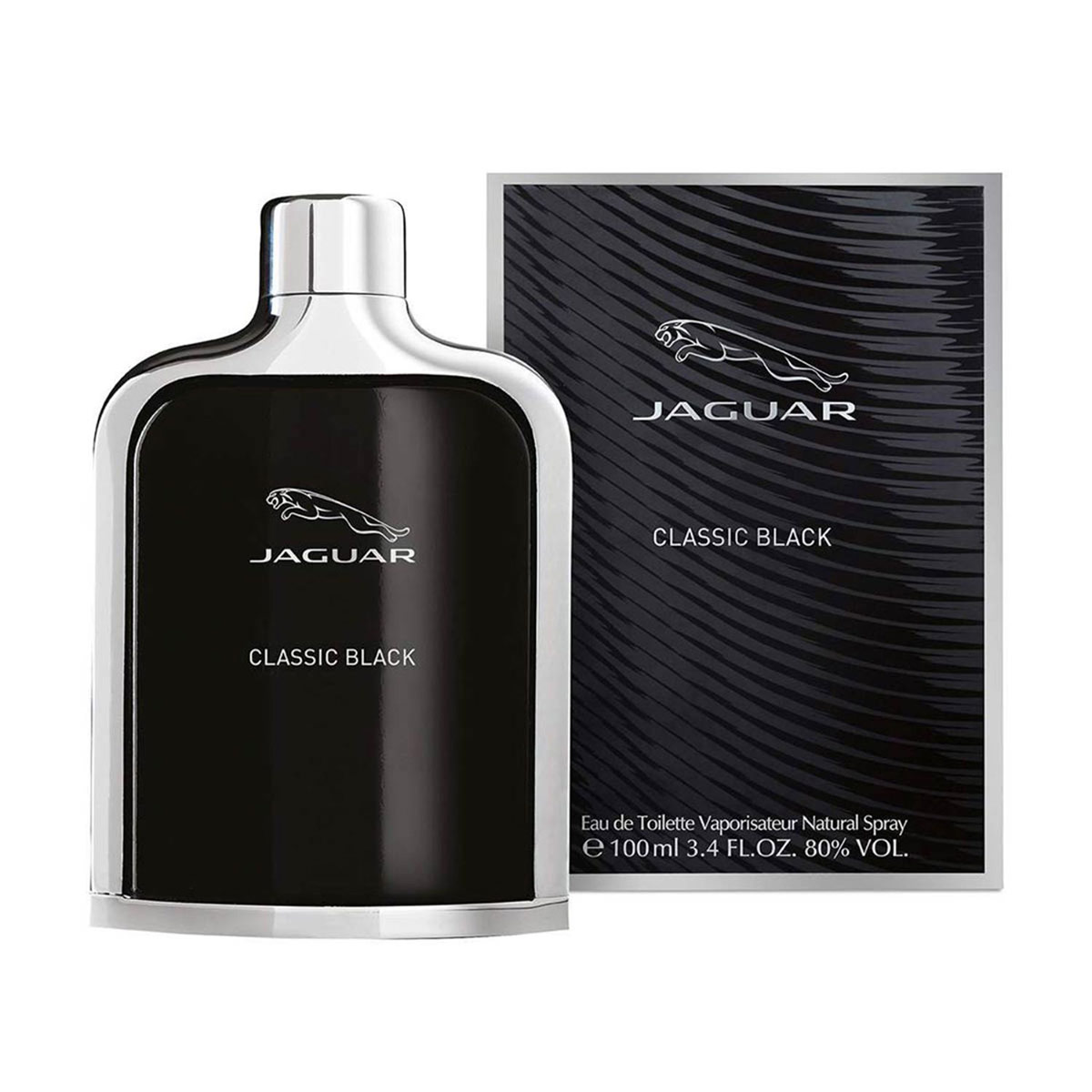 PERFUME JAGUAR CLASSIC BLACK HOMBRE EDT 100 ML - 1