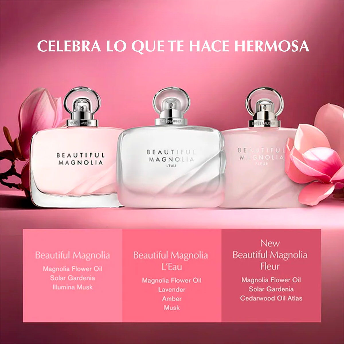 PERFUME ESTÉE LAUDER L'FLEUR BEAUTIFUL MAGNOLIA EDP 100 ML - 5