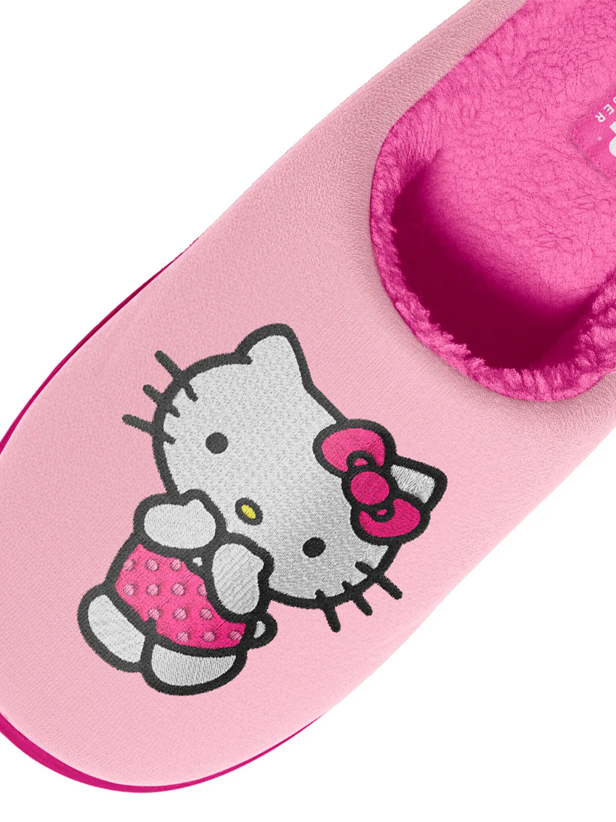 PANTUFLAS MUJER TOP ROSADO HELLO KITTY - 3