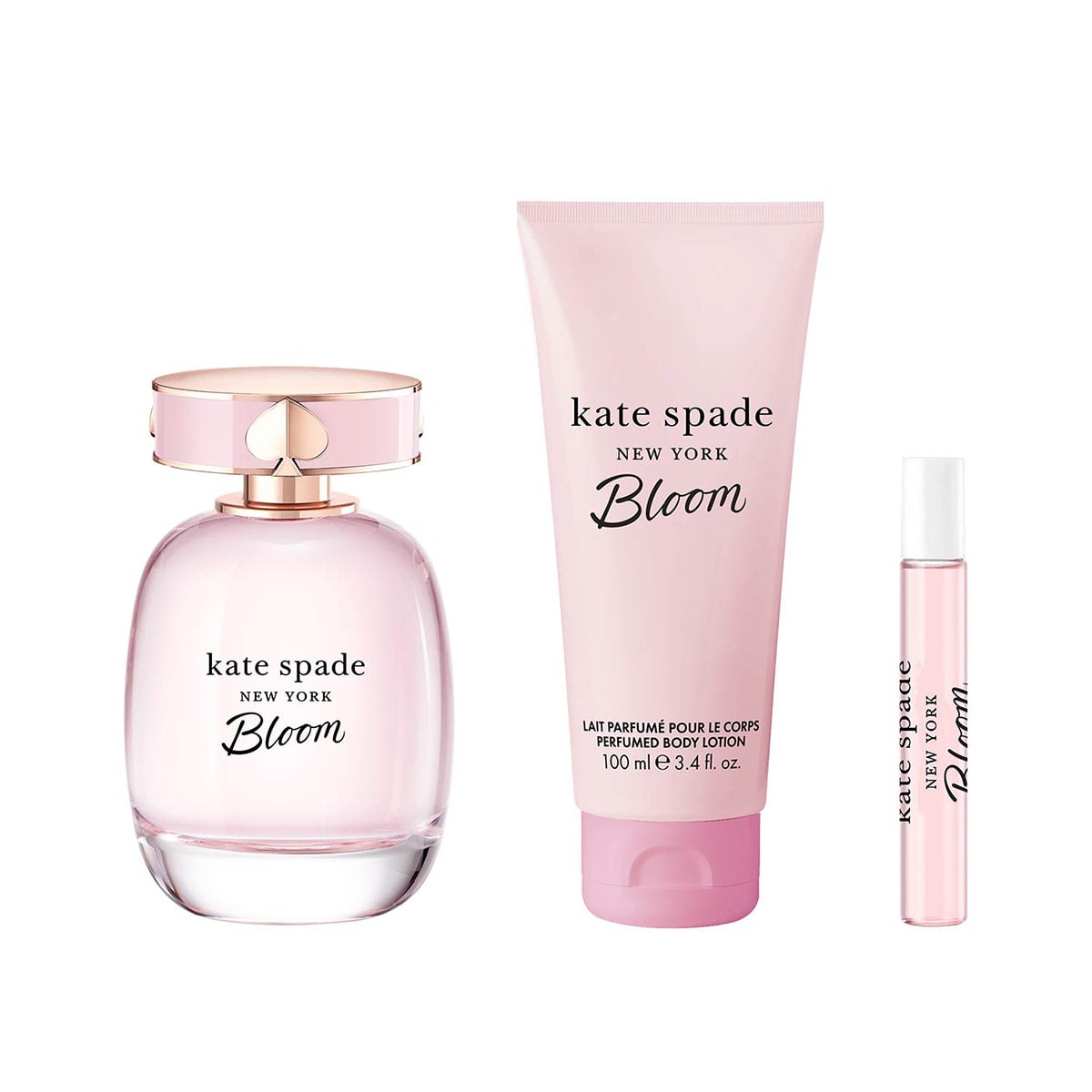 PERFUME KATE SPADE BLOOM NEW YORK MUJER EDT 100 ML + LOCIÓN CORPORAL 100 ML + 7.5 ML - 2