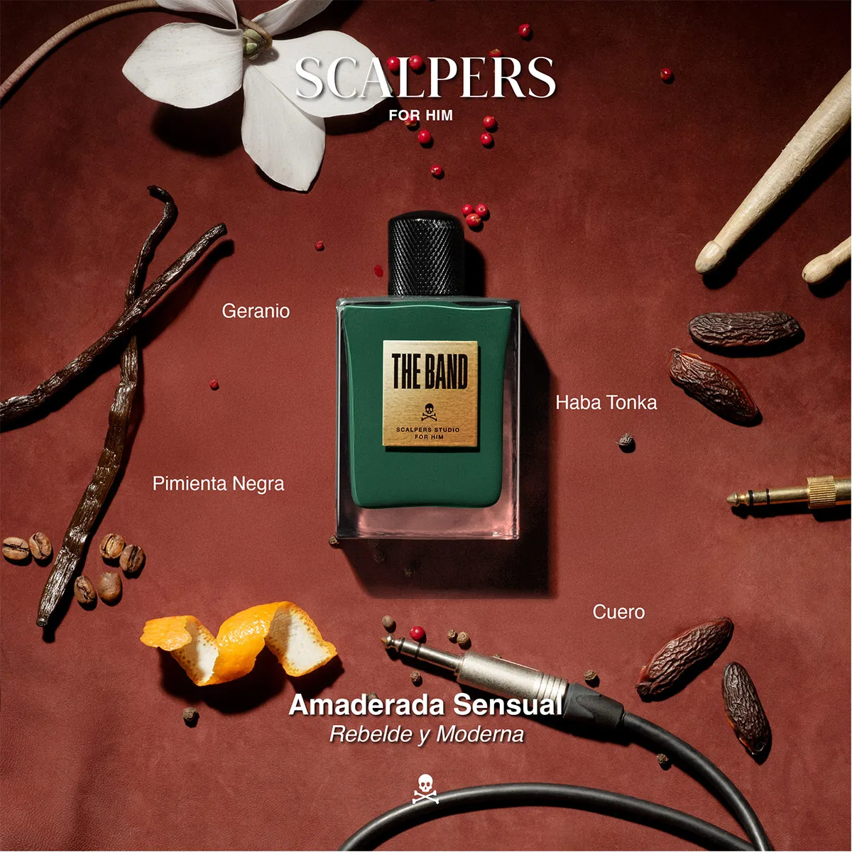 PERFUME THE BAND FOR HIM HOMBRE EDP 50 ML - 3
