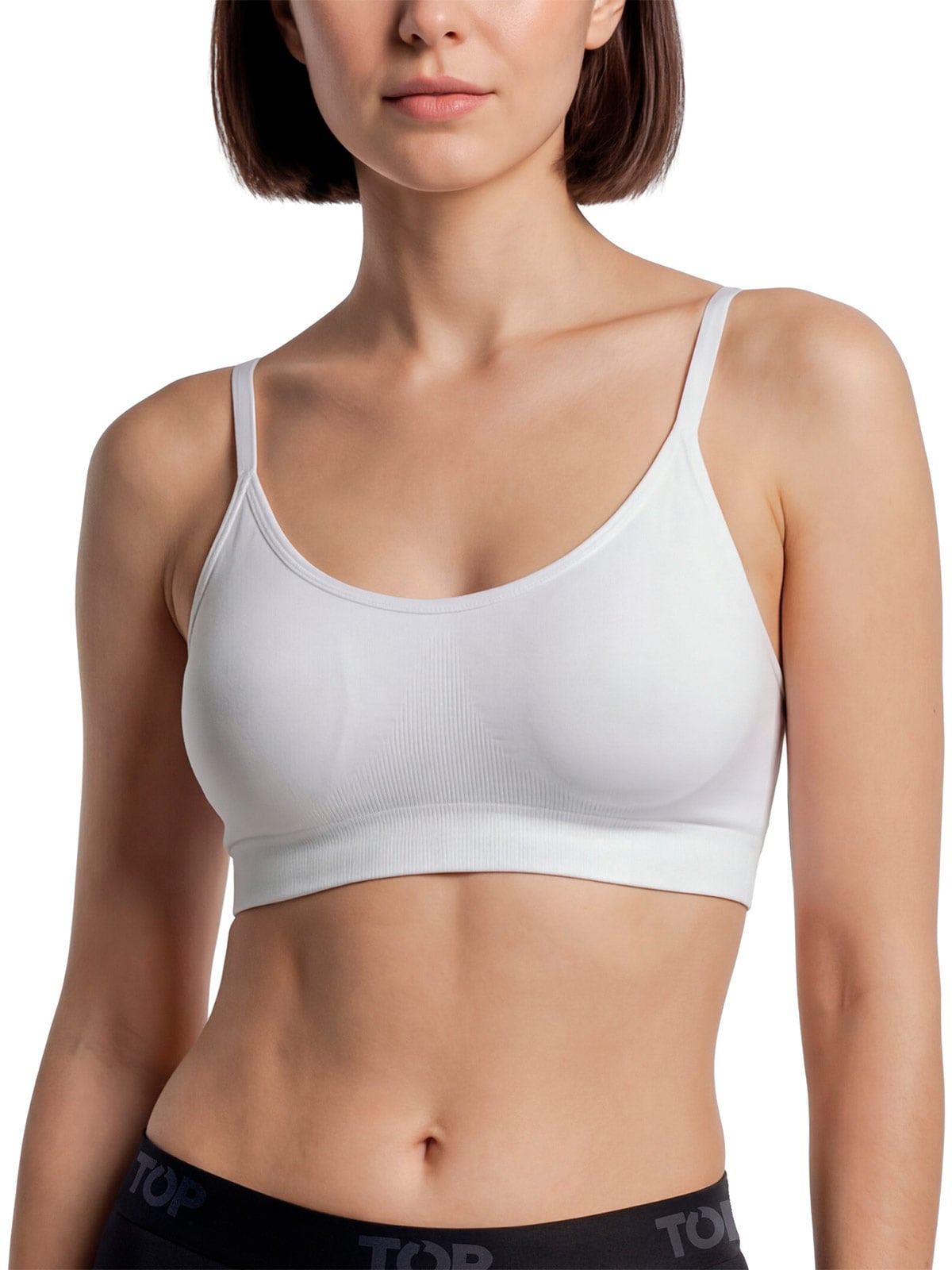 PACK X2 PETO MUJER TOP BLANCO Y NEGRO - 2