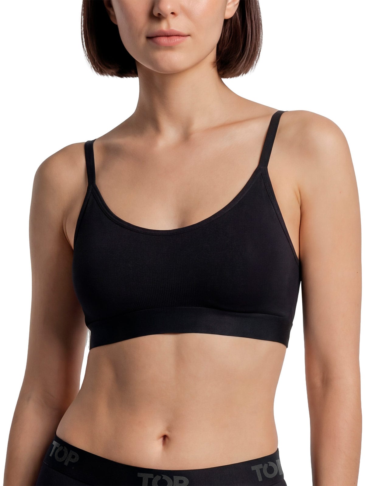 PACK X2 PETO MUJER TOP BLANCO Y NEGRO - 3
