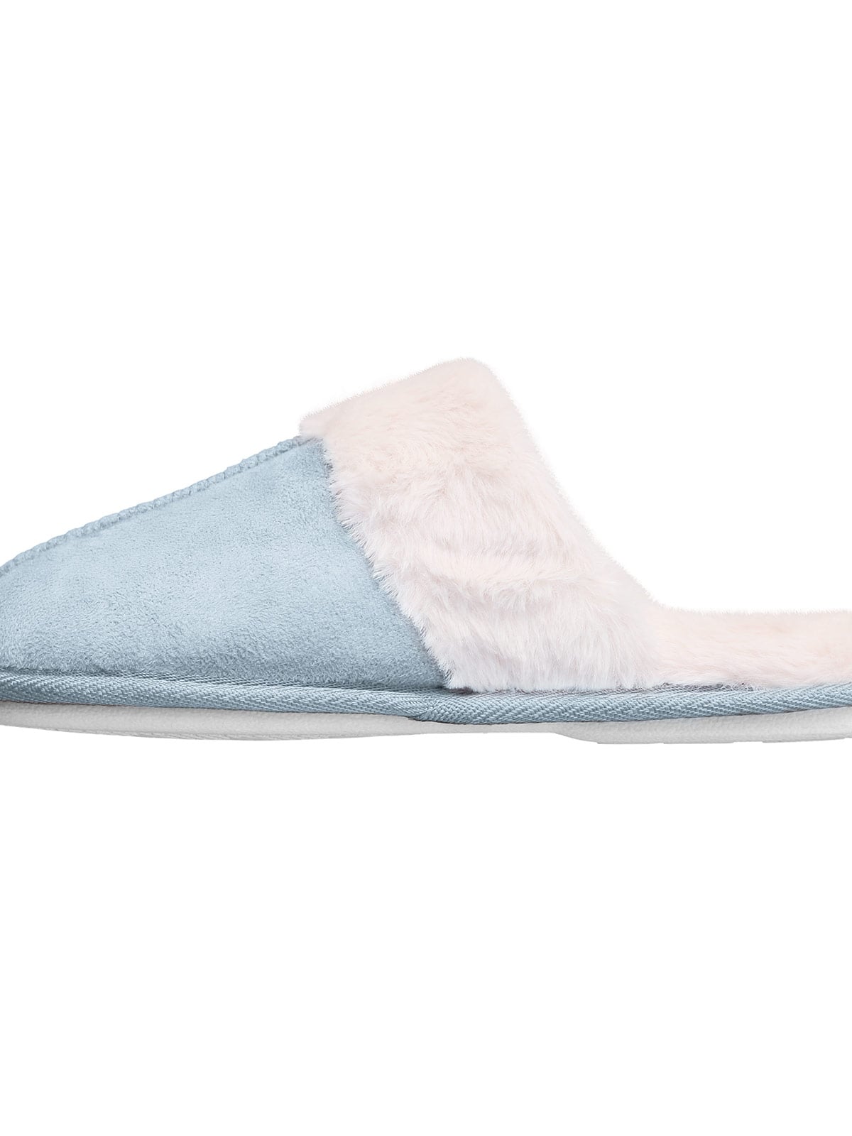 PANTUFLA MUJER TOP CELESTE - 2