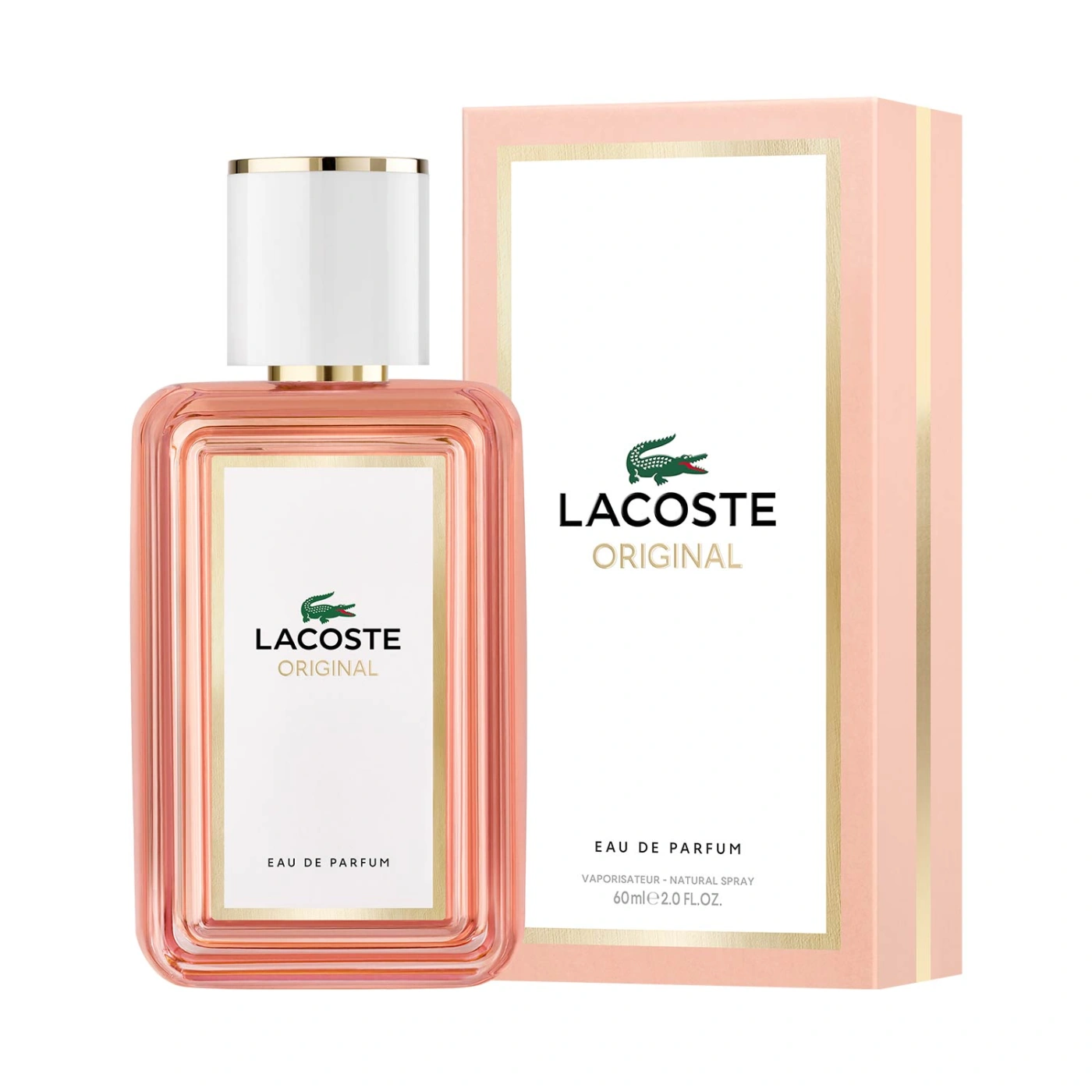 PERFUME LACOSTE ORIGINAL POUR FEMME MUJER EDP 60 ML - 1