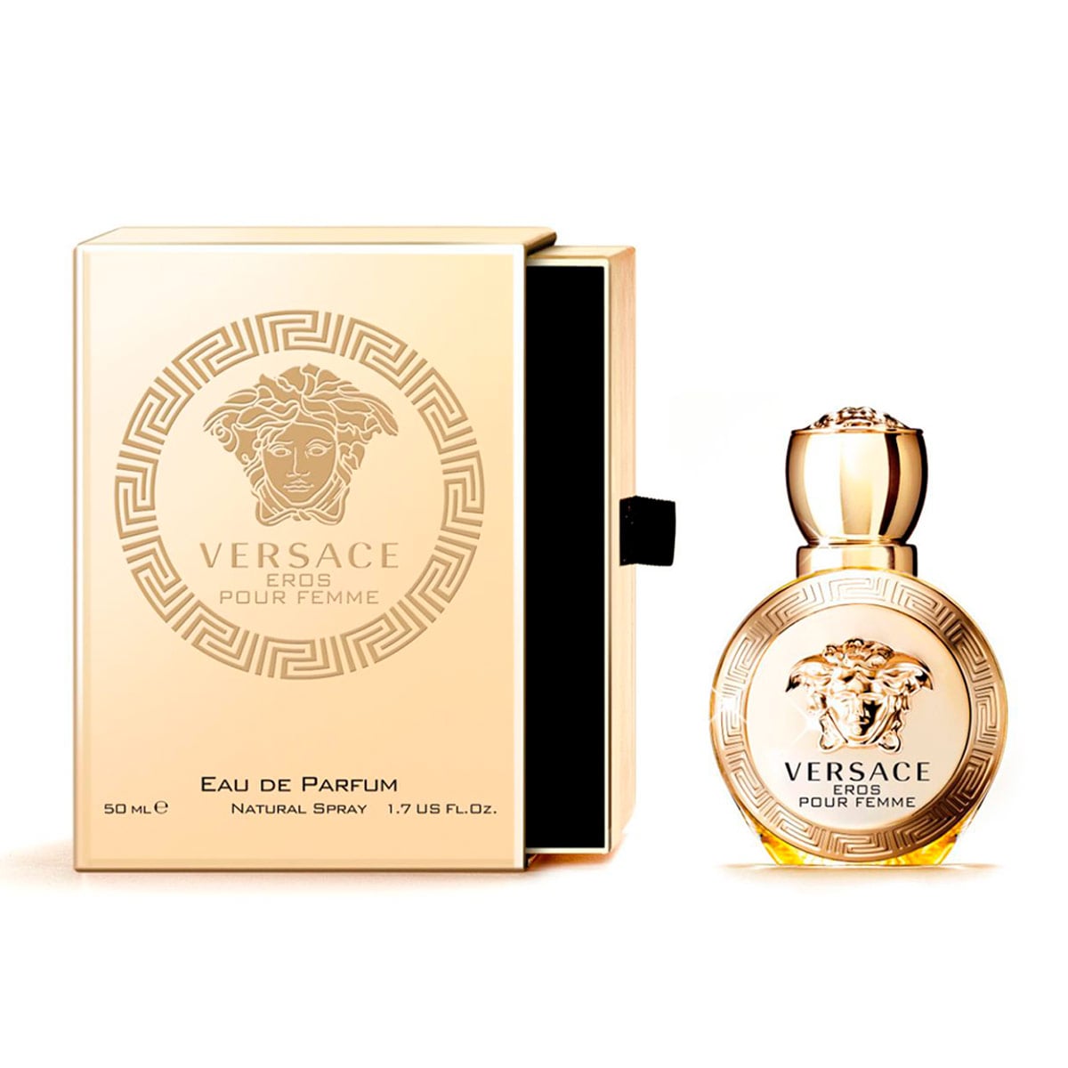 PERFUME VERSACE EROS POUR FEMME MUJER EDP 50 ML - 1