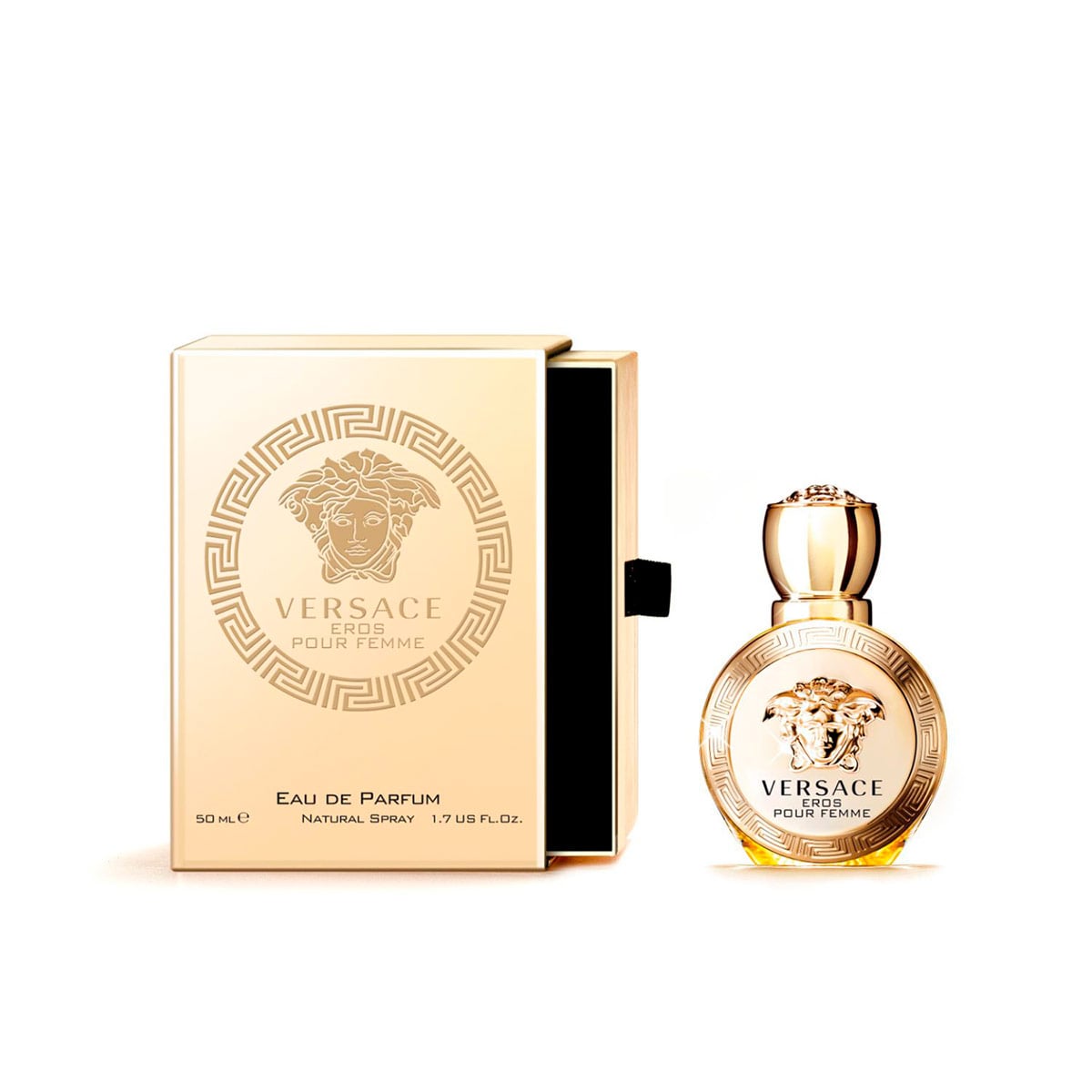 PERFUME VERSACE EROS POUR FEMME MUJER EDP 50 ML - 4