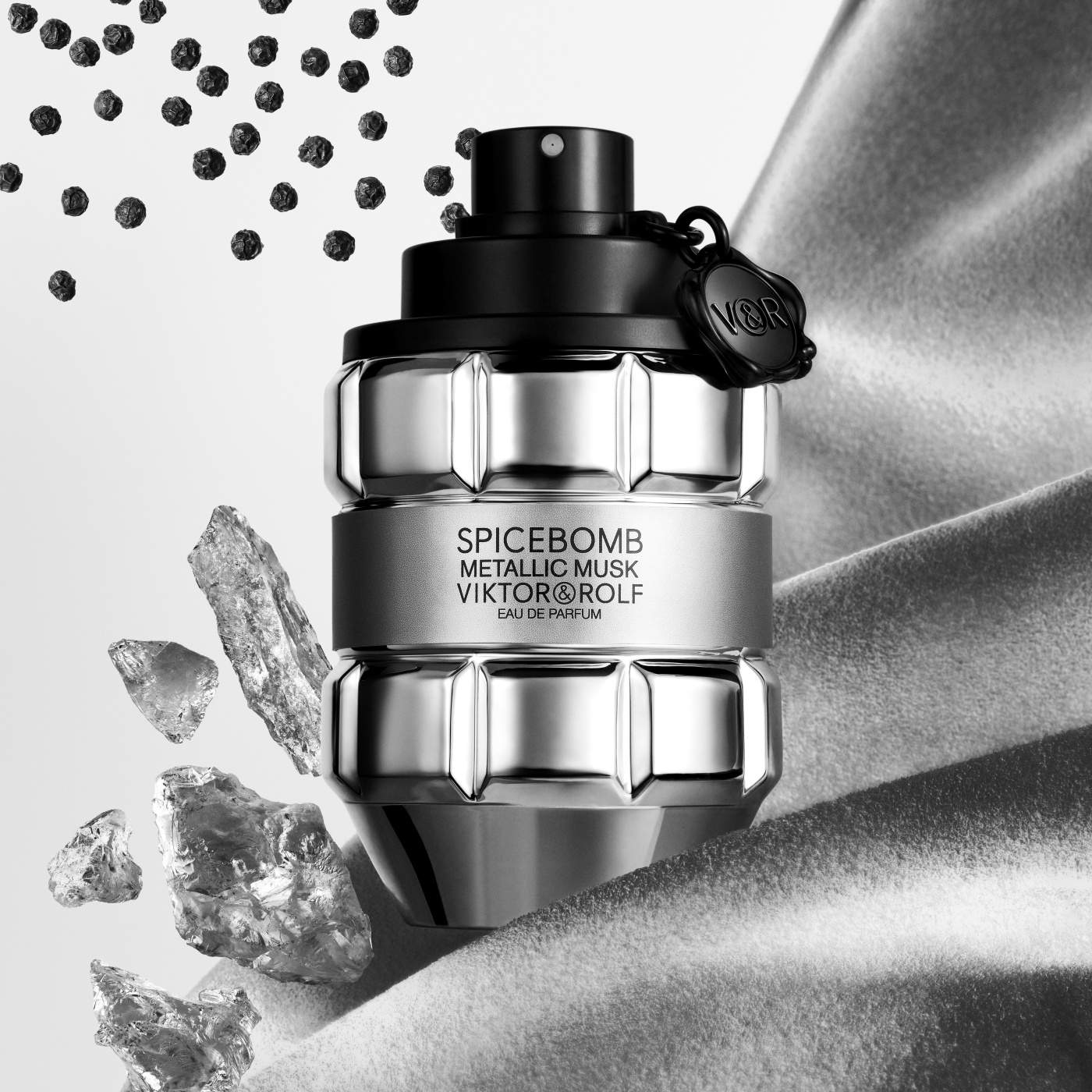 PERFUME VIKTOR & ROLF SPICEBOMB METALLIC MUSK HOMBRE EDP 50 ML - 2
