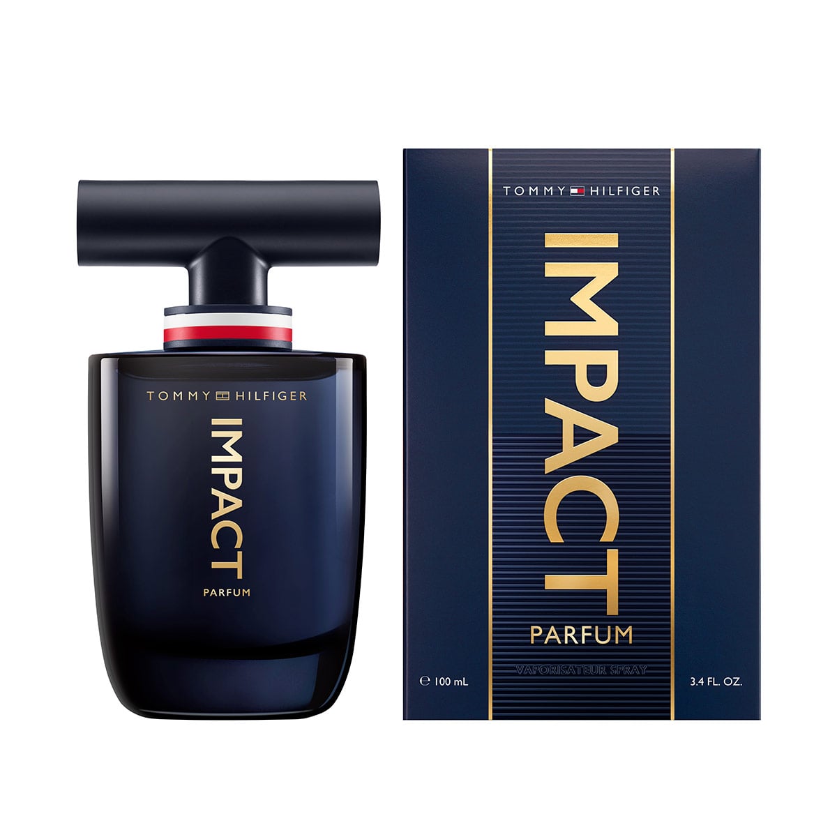 SET PERFUME TOMMY HILFIGER TOMMY IMPACT HOMBRE PARFUM 100ML+ RXC LARGE BAG - 2