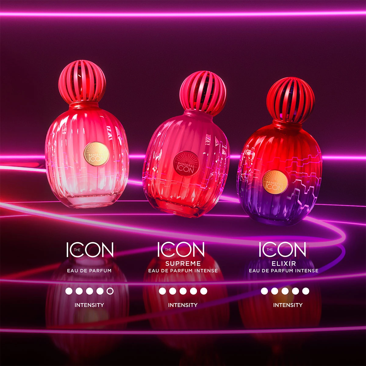 PERFUME ANTONIO BANDERAS THE ICON ELIXIR MUJER EDP INTENSE 100ML - 4