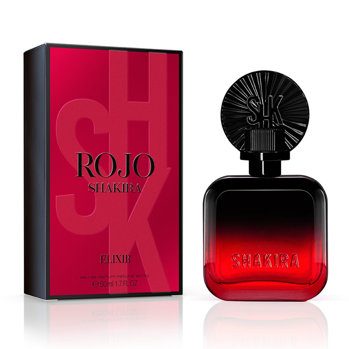 PERFUME SHAKIRA ROJO ELIXIR MUJER EDP 50ML - 1